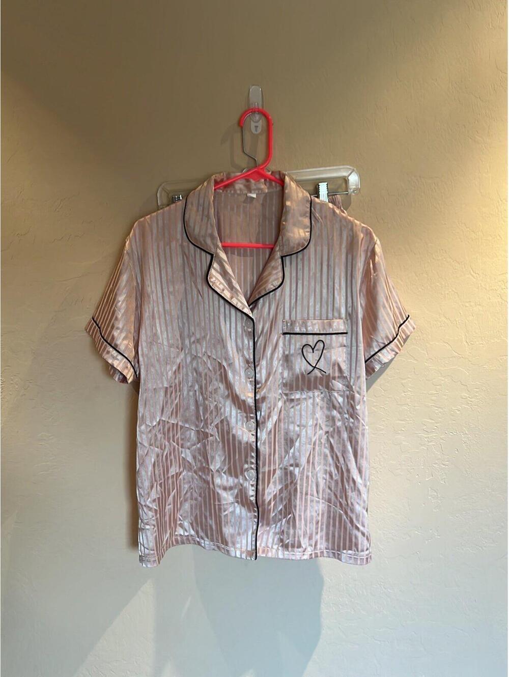 short sleeve pajama set women